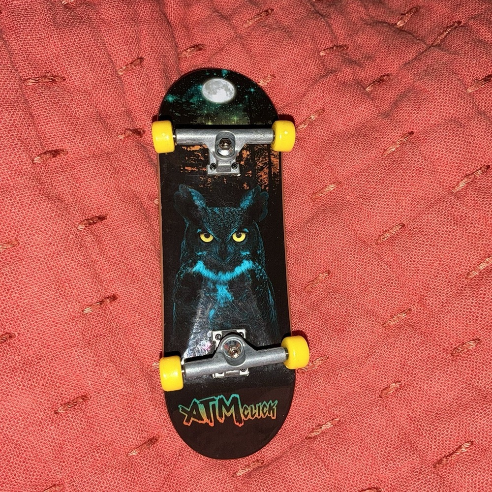 Tech Deck ATM Skateboards Lone Spirit Owl RARE
